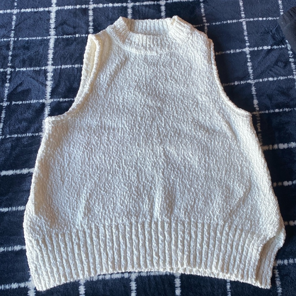 Miou Muse White Tank Top